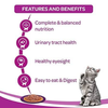 Whiskas Salmon in Gravy Meal and Chicken With Salmon Wakame Seaweed in Gravy Tasty Mix Adult Cat Wet Food Combo Cats-Wet Food Whiskas
