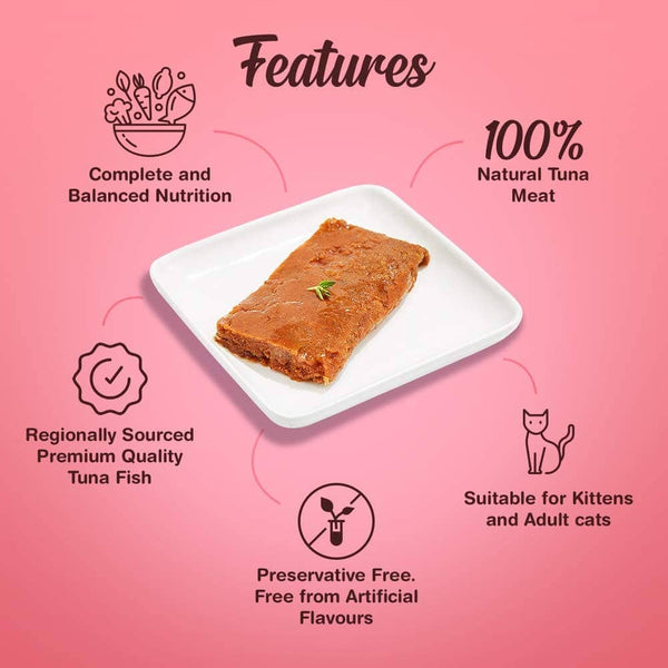 Kennel Kitchen Tuna in Jelly and Chicken in Jelly Kitten & Adult Cat Wet Food (All Life Stage) Combo