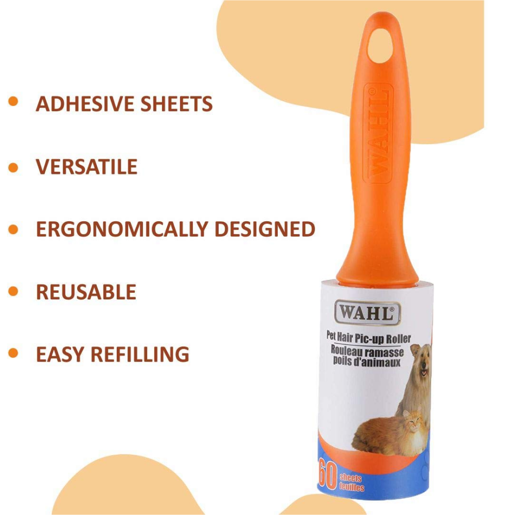 Wahl Pet Hair Pick Up Lint Roller for Dogs and Cats