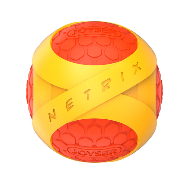 Joyser Netrix Ball for Dogs (Yellow/Orange)