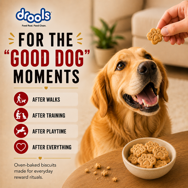 Drools Chicken and Egg Biscuit Dog Treats