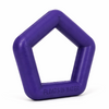 Talking Dog Club Sturdy Hexagon Floater Chew Toy for Dogs (Purple) Dogs-Toys Talking Dog Club Dropship