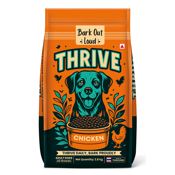 Bark Out Loud Thrive Chicken Flavour Adult Dog Dry Food