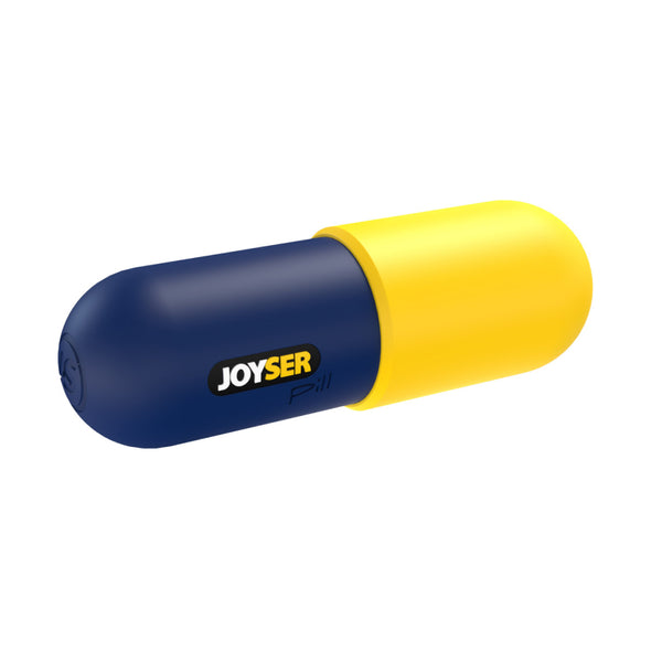 Joyser Pill Chew Toy for Dogs (Blue/Yellow)