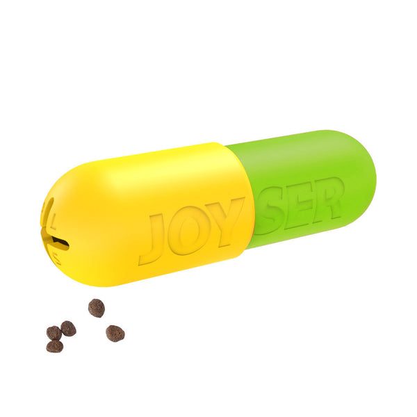 Joyser Plus Pill Toy for Dogs (Green/Yellow)