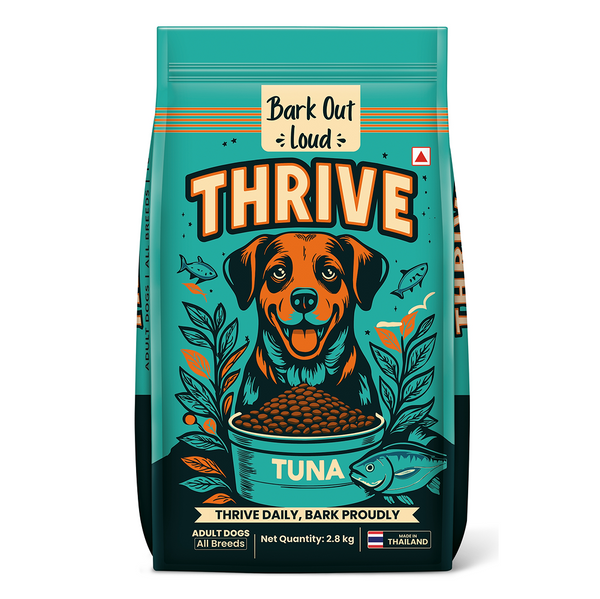 Bark Out Loud Thrive Tuna Flavour Adult Dog Dry Food