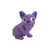 Outward Hound Tootiez Grunting French Bulldog Interactive Chew Toy for Dogs (Purple) Dogs-Toys Outward Hound 14x8cm