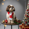 Pawgypets Christmas Scarf for Dogs and Cats Both-Clothing & Accessories Pawgypets Dropship