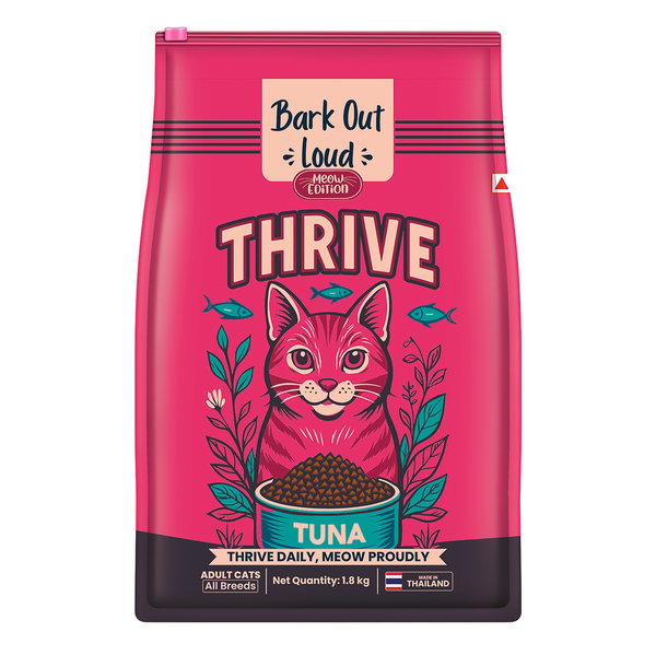 Bark Out Loud Thrive Tuna Flavour Adult Cat Dry Food