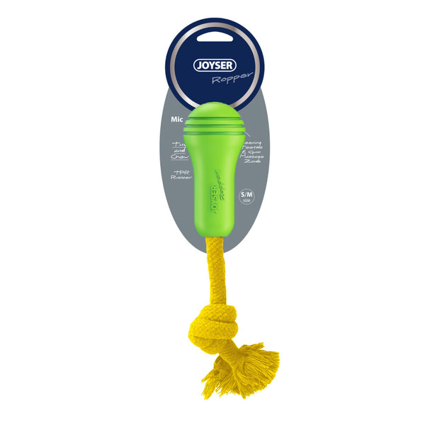 Joyser Ropper Chew Toy for Dogs (Yellow/Green)