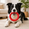 Talking Dog Club Ringa a Ring Natural Rubber Chew Toy for Dogs (Red) Dogs-Toys Talking Dog Club Dropship