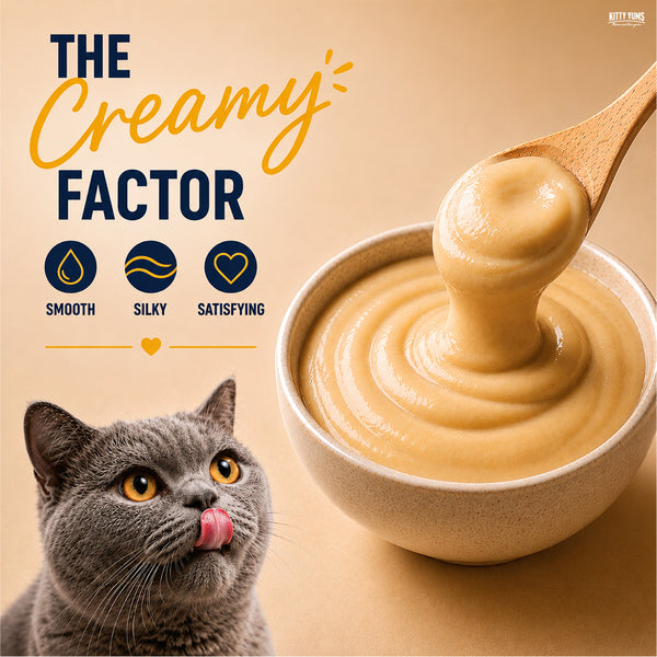 Kitty Yums Salmon & Skipjack Creamy Cat Treats