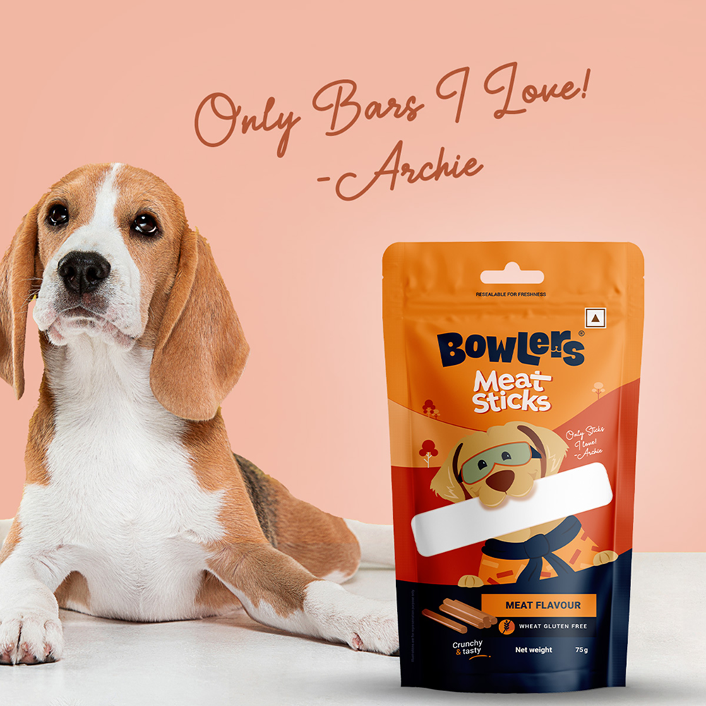 Bowlers Meat Sticks Dog Treats Dog Treats + Others Bowlers