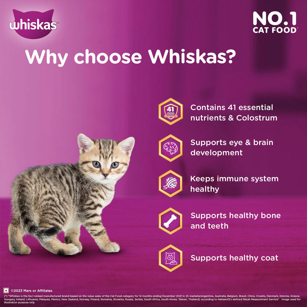 Whiskas Mackerel Flavour Kitten (2 to 12 months)Cat Dry Food