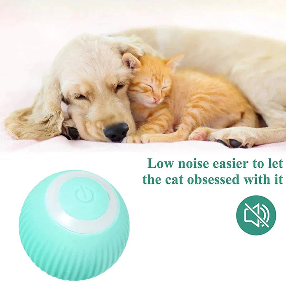 Healing Leaf 360 Degree Rotatable Interactive Toys for Dogs and Cats (Blue) Both-Toys Healing Leaf
