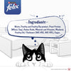 Purina Felix Gravy Lover Mackerel Chunks Complete and Balanced Adult Cat Wet Food Cats-Wet Food Felix