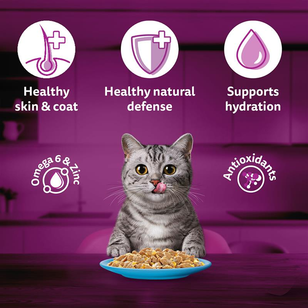 Whiskas Tuna in Jelly Meal Adult Cat Wet Food Cats-Wet Food Whiskas