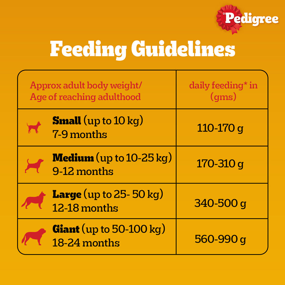 Pedigree Meat & Rice Adult Dog Dry Food