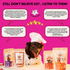 Floofyou Sun Dried Pure Veg Strawberry Yak Dental Dog Treats Dog Treats + Others FloofYou