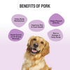 Floof & Co Pork Chew, Bacon Cheese, Chicken Cheese, Roasted Lamb and Smoked Lamb Dog Treats Combo Dog Treats + Others Floof & Co
