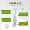 Groom My Pet Detangling and Shine Spray for Dogs Dogs-Grooming Supplies Groom My Pet Dropship