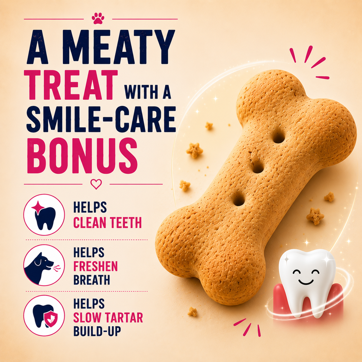 Purepet Mutton Flavour Real Chicken Biscuit Dog Treats Dog Treats + Others Purepet