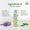 Groom My Pet Anti Bacterial Wet Wipes for Dogs and Cats Both-Grooming Supplies Groom My Pet Dropship
