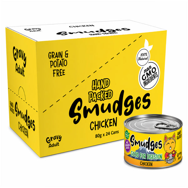 Smudges Chicken Flakes in Gravy Adult Cat Wet Food
