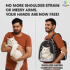 Zoivane Carrier Bag pack for Cats (Black) Cats-Bedding, Mats & Travel Supplies Zoivane