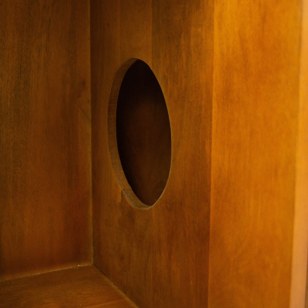 FurryLiving Paco Litter Cabinet for Cats (Honey) Cats-Furniture FurryLiving Dropship