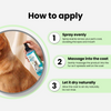 Natural Remedies Fresh Me Up Bloom Dry Shampoo for Dogs and Cats Both-Grooming Supplies Natural Remedies
