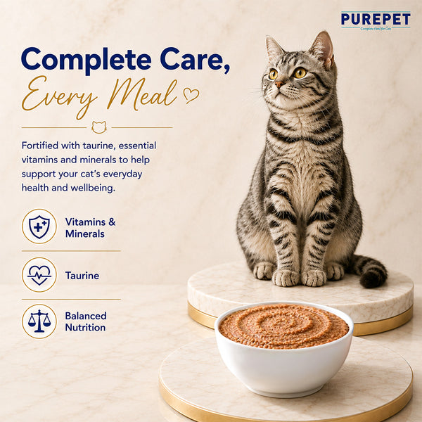 Purepet Real Tuna & Chicken Liver in Gravy Cat Wet Food