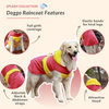 Pet Set Go Splash Waterproof Raincoat for Dogs (Red/Yellow) Dogs-Clothing & Accessories Pet Set Go Dropship