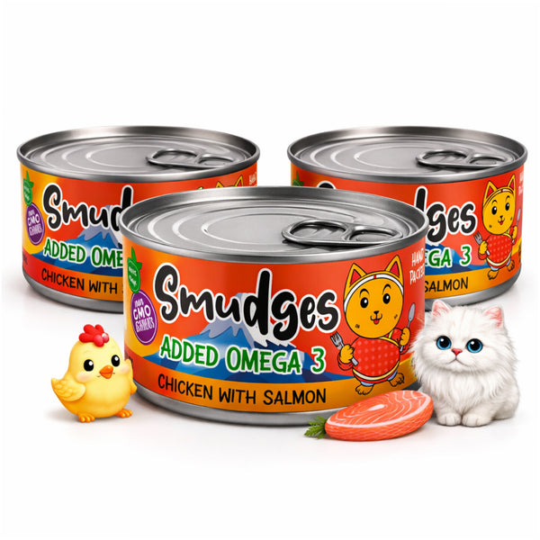 Smudges Chicken with Salmon in Gravy Adult Cat Wet Food