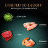 Sheba Tuna Fillet & Whole Prawns in Gravy Premium Cat Wet Food Cats-Wet Food Sheba