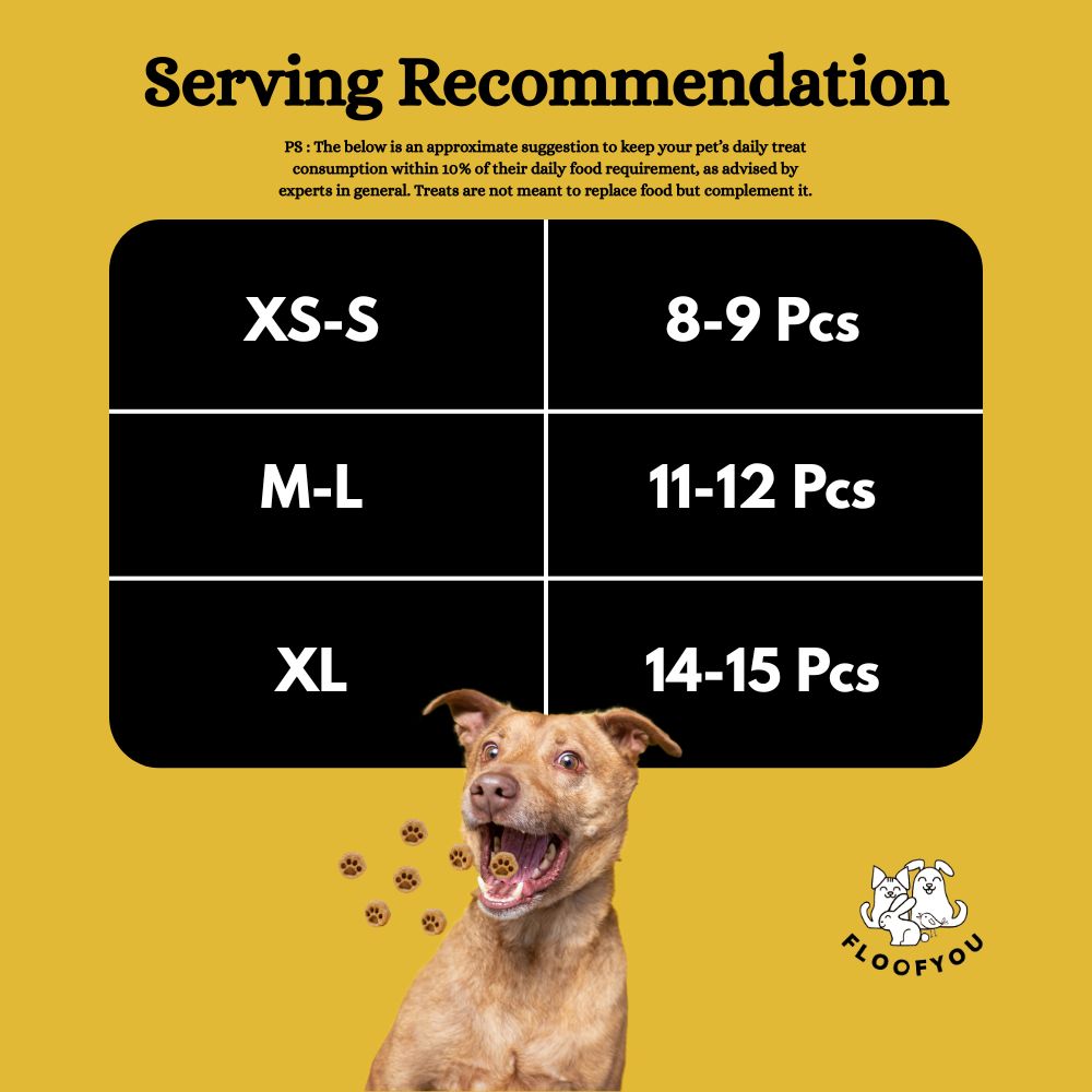 FloofYou Oven Baked Peanut Butter & Banana Dog Treats Dog Treats + Others FloofYou