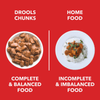 Drools Focus Super Premium Dry Food and Chicken & Liver Chunks in Gravy Adult Dog Wet Food Combo Exclusive Combo Exclusive Combo
