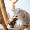 GiGwi Melody Chaser Bird Toy for Cats (Dark Brown)