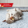 GiGwi Melody Chaser Bird Toy for Cats (Dark Brown)