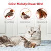 GiGwi Melody Chaser Bird Toy for Cats (Dark Brown)