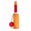 Pawgypets Cricket Fever Doggo Plush with Rope Toy for Dogs (Brown and Red) Dogs-Toys Pawgypets Dropship 14in