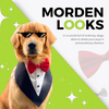 Skatrs Tuxedo Bandana for Dogs (Black/White)