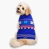 Dogobow Aztec Sweater for Dogs and Cats (Blue) (Get a Bow Free) Both-Clothing & Accessories Dogobow Dropship XS