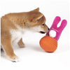 Joyser Woball Rabbit for Dogs (Pink/Orange) Dogs-Toys Joyser