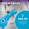 Outward Hound Twistiez Monster Toy for Dogs (Blue) Dogs-Toys Outward Hound