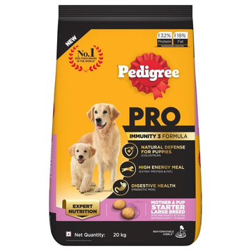 Pedigree PRO Expert Nutrition Lactating/Pregnant Mother & Puppy Starter(3 to 12 Weeks) Large Breed Dog Dry Food (Limited Shelf Life)