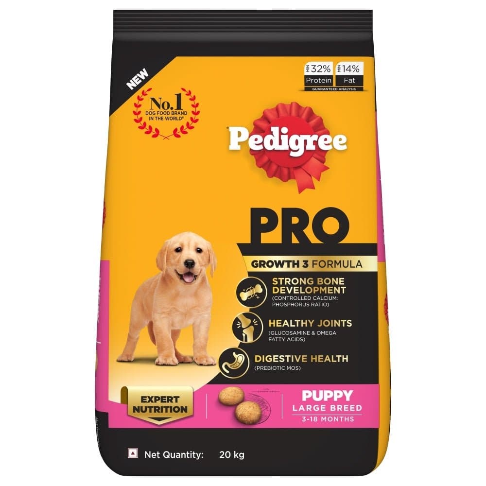 Pedigree PRO Expert Nutrition for Large Breed Puppy(3 to 18 Months) Dry Food