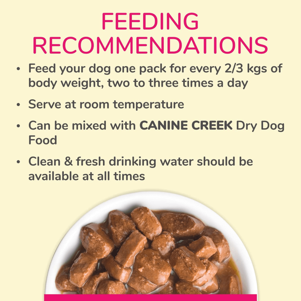 Canine Creek Ultra Premium Puppy Dry Food and Real Chicken Gravy Puppy Wet Food Combo