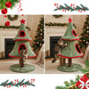 Furrlovers Christmas Tree Cat Scratching Post with Plush Condo & Dual Scratching Columns (Green) Cats-Toys Furrlovers Dropship 24x46in