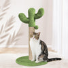 Furrlovers Cactus Scratching Post with Rope Wrapped Climbing Tower & Plush Top for Cats (Green) Cats-Toys Furrlovers Dropship